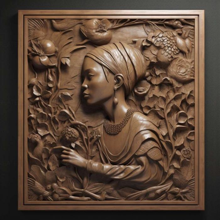 نموذج ثلاثي الأبعاد لآلة CNC 3D Art 